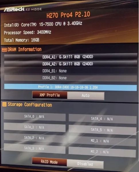Kit Upgrade Asrock H270 Pro4 + Intel I5-6700 - Peças de Hardware