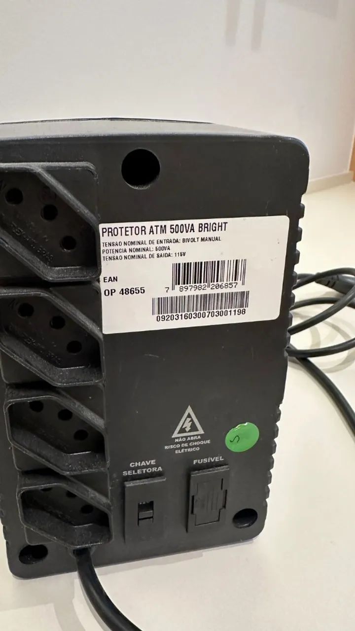 Estabilizador Protetor Eletrônico Bivolt 127v/220v - Foto 2