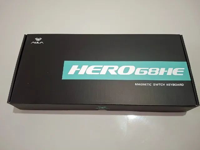 ? Teclado AULA Hero 68HE Magnético - NOVO ? - Foto 5