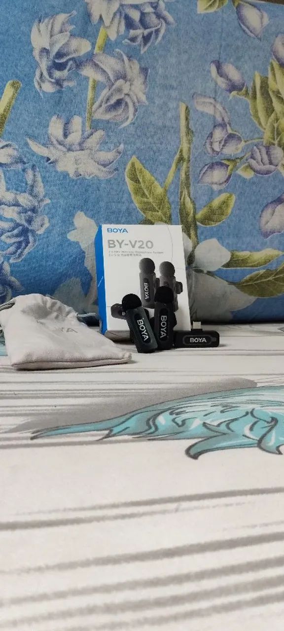 Microfone Lapela Boya V20 (PAR) - Foto 3