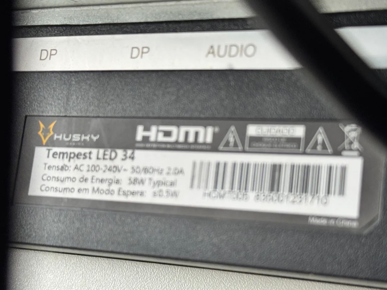  Monitor Husky 34 polegadas  - Foto 5
