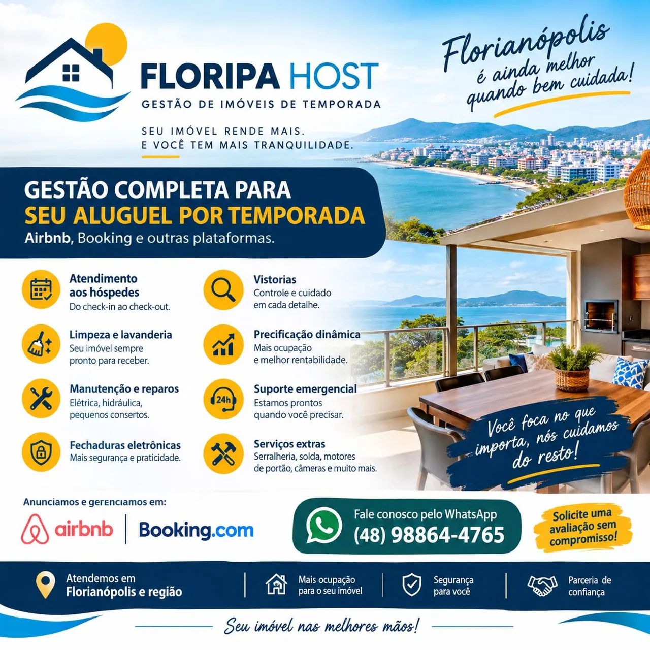 administração de casas,pousadas e Airbnb 