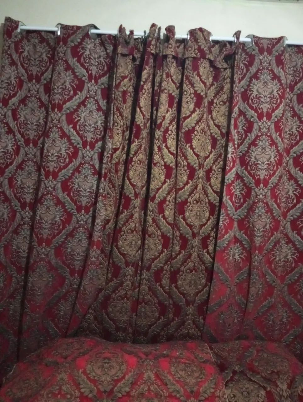 Edredom, cortinas e fronhas novo - Foto 5