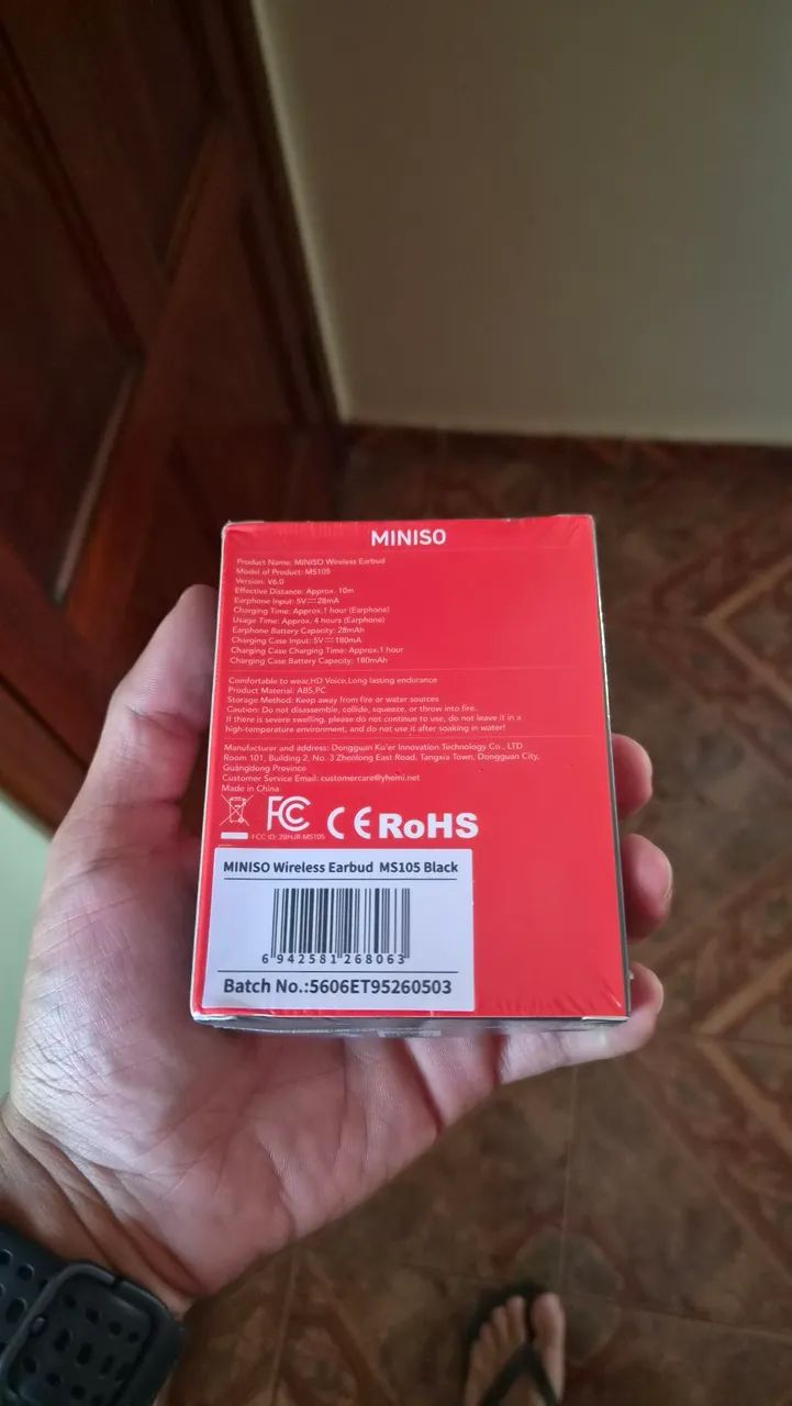 Fone de ouvido Bluetooth MINISIO MS105 - Foto 4