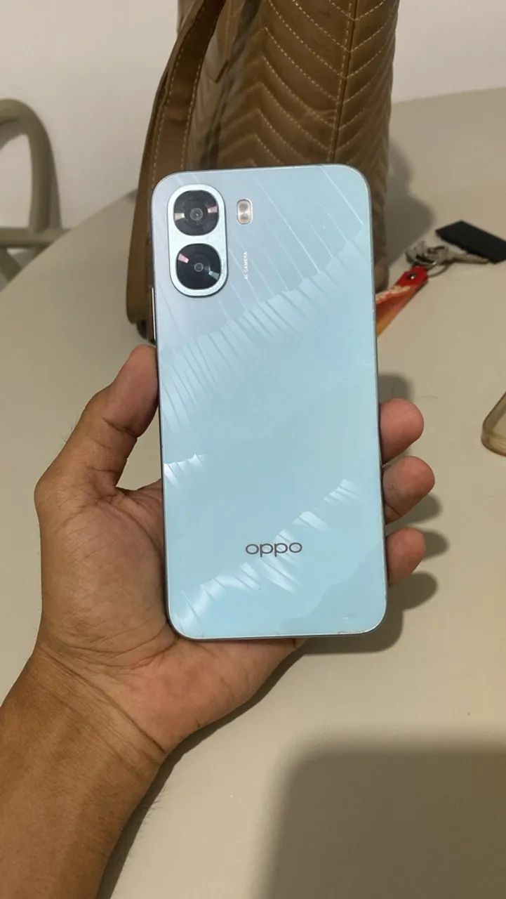CELULAR OPPO A6X NOVO COM CAIXA E CARREGADOR 