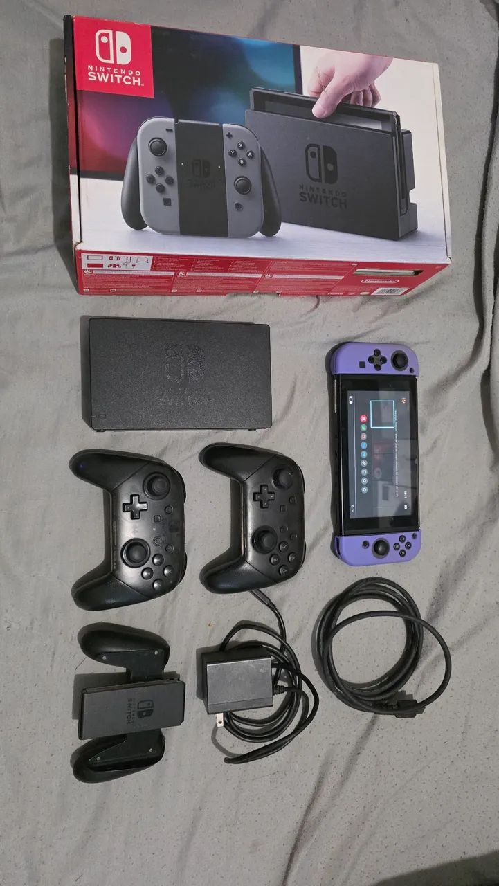 Nintendo Switch Conforme Anúncio  - LEIA