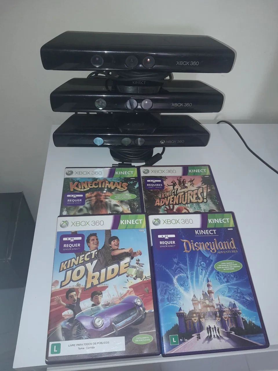 Kinect mais 1 jogo xbox 360
