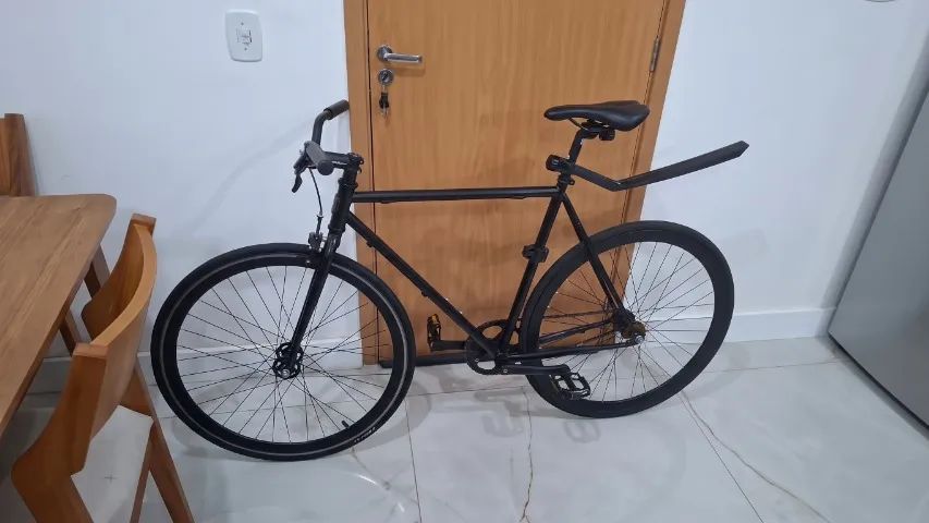 BICICLETA FIXA / SINGLE SPEED SIMPLICITY PRETA 700C