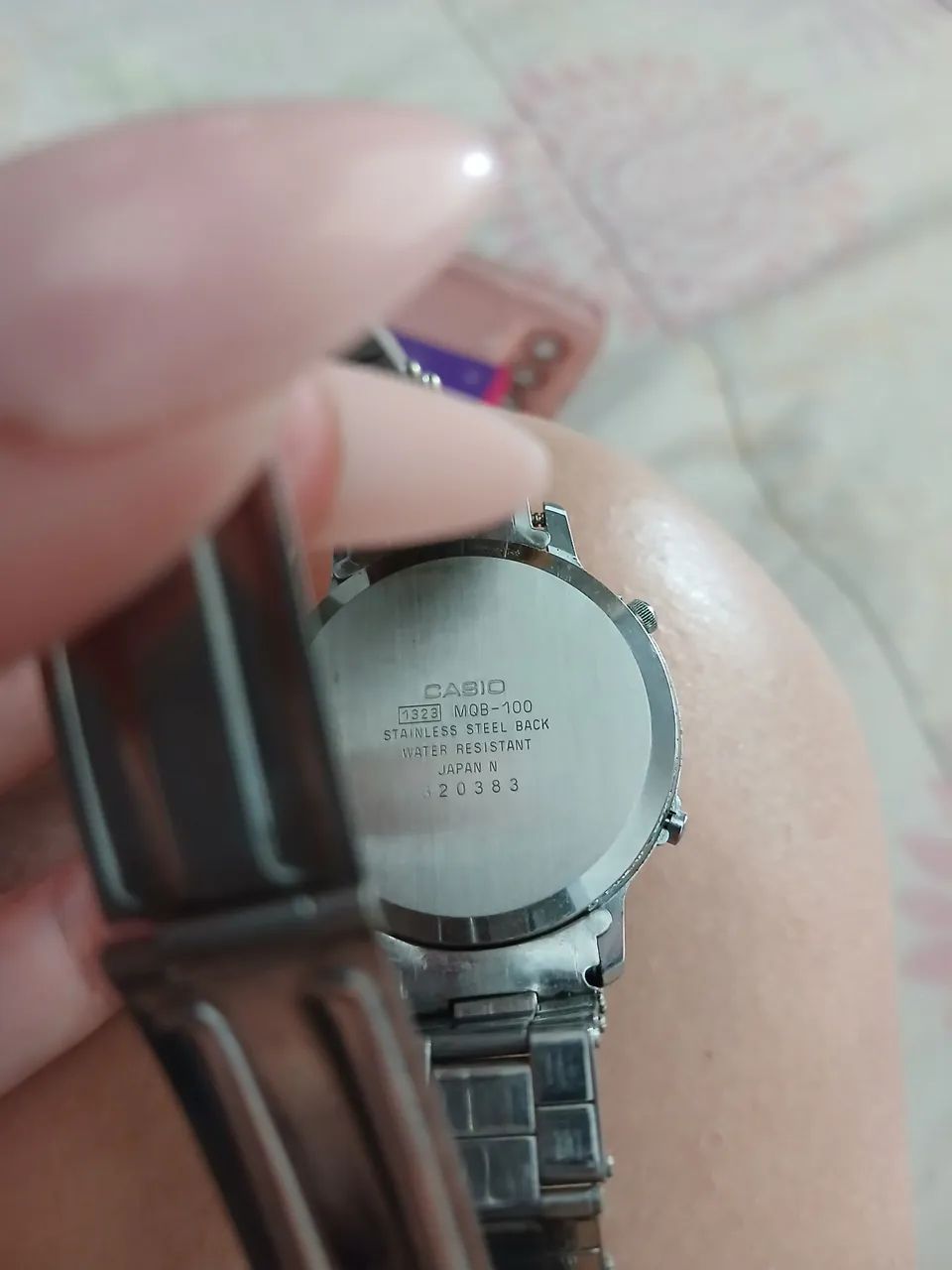 Relógio Casio MQB-100 Vintage Original Japão - Cronógrafo Illuminator - Foto 3