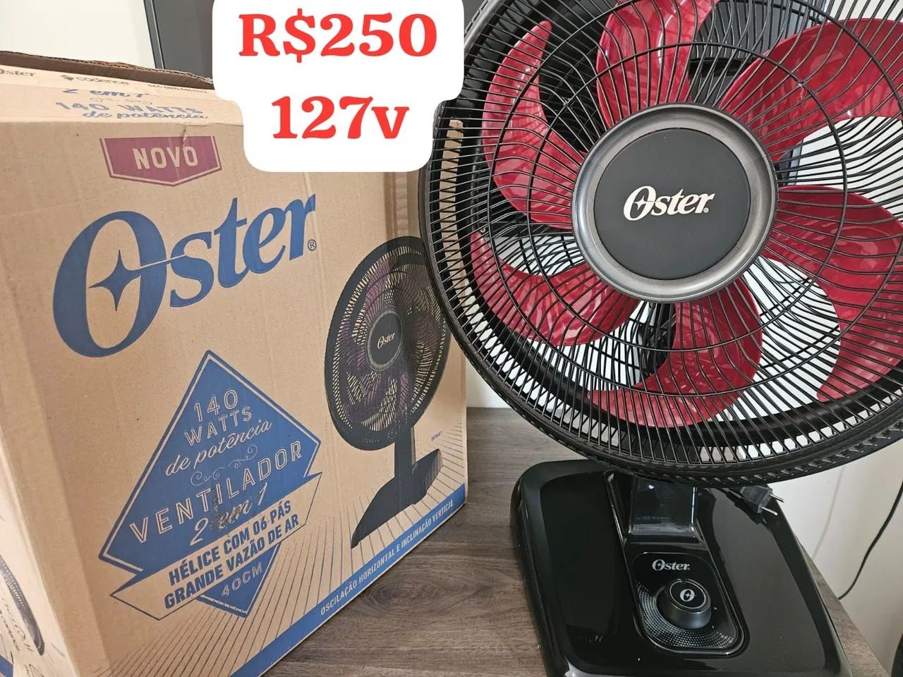 Ventilador 2 em 1 Oster - Foto 3