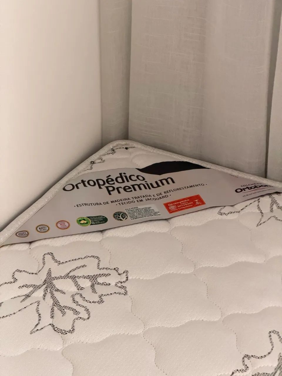 colchão ortopédico premium + base casal - Foto 3