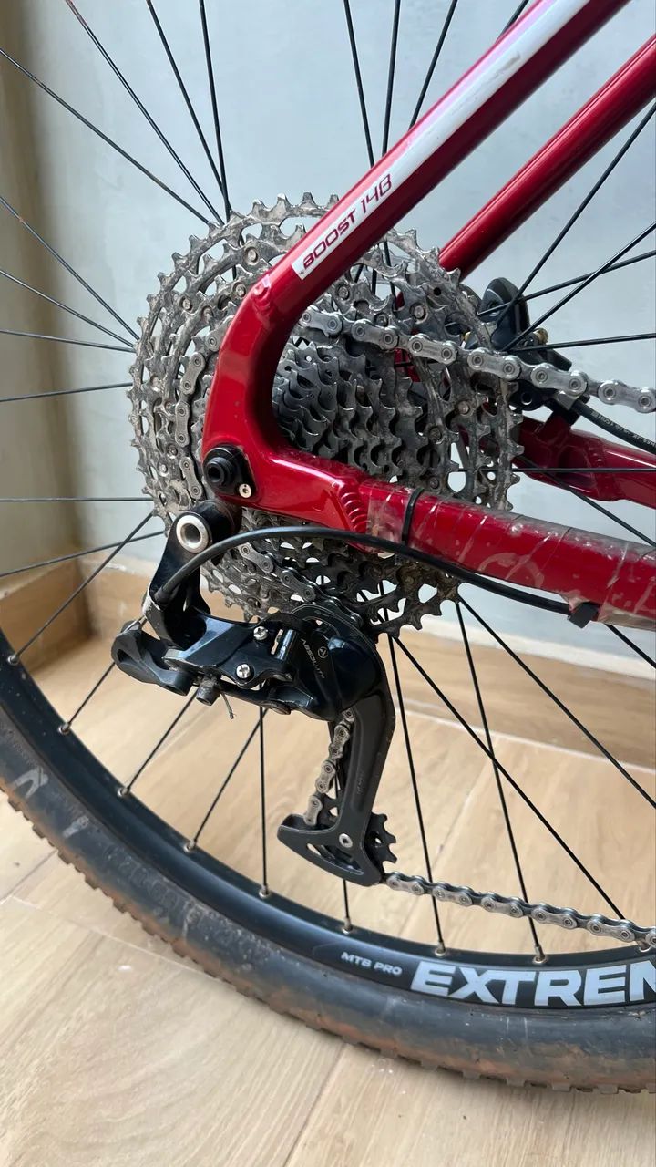 ABAIXEI PRA VENDER! Bike MTB Absolute Wild Boost 29 Tam L - 12v / Suspensão Ar Proshock - Foto 5