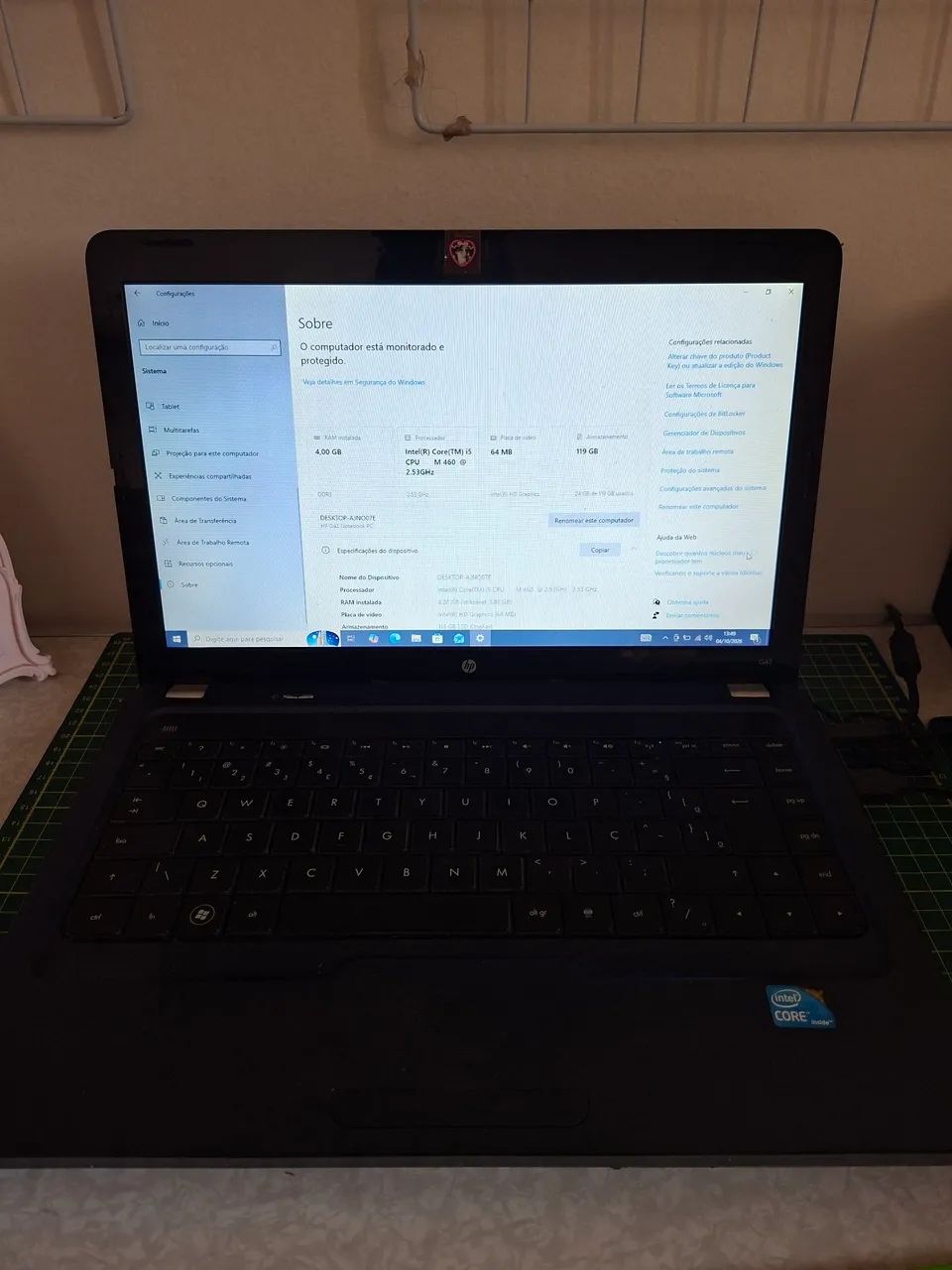 Notebook hp G42 Usado - Foto 3
