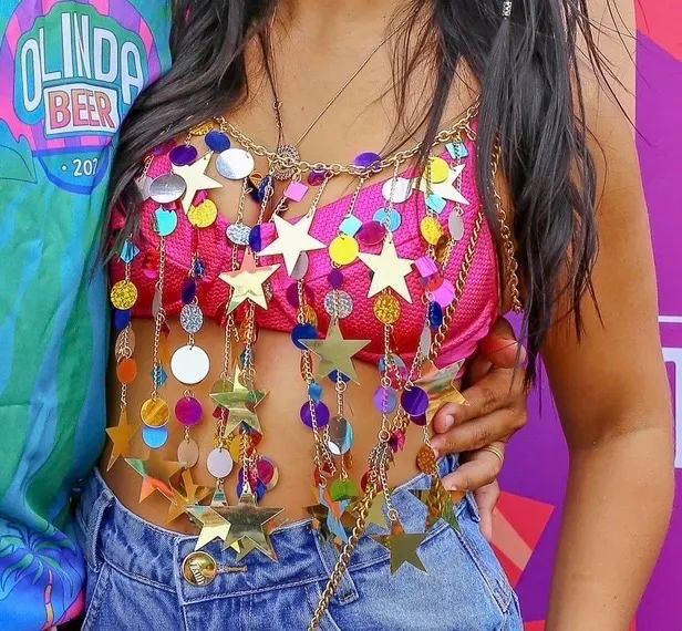 Cropped carnaval 
