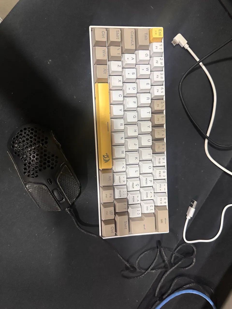 TECLADO E MOUSE HYPERX 