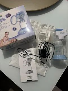 Bomba Extratora de Leite Materno Elétrica G-tech - Foto 2