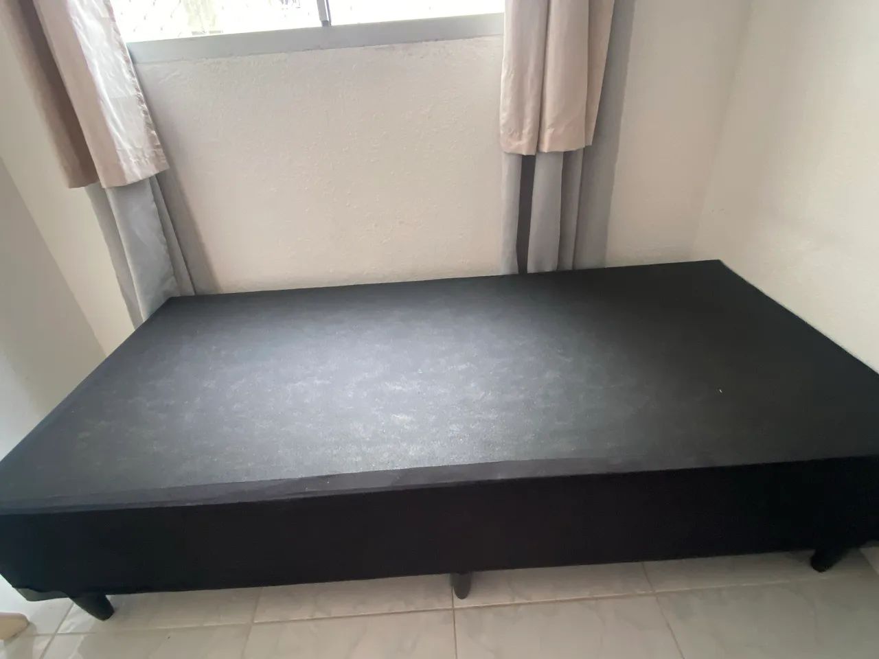 Base de cama box solteiro 88x188x24 - Foto 3