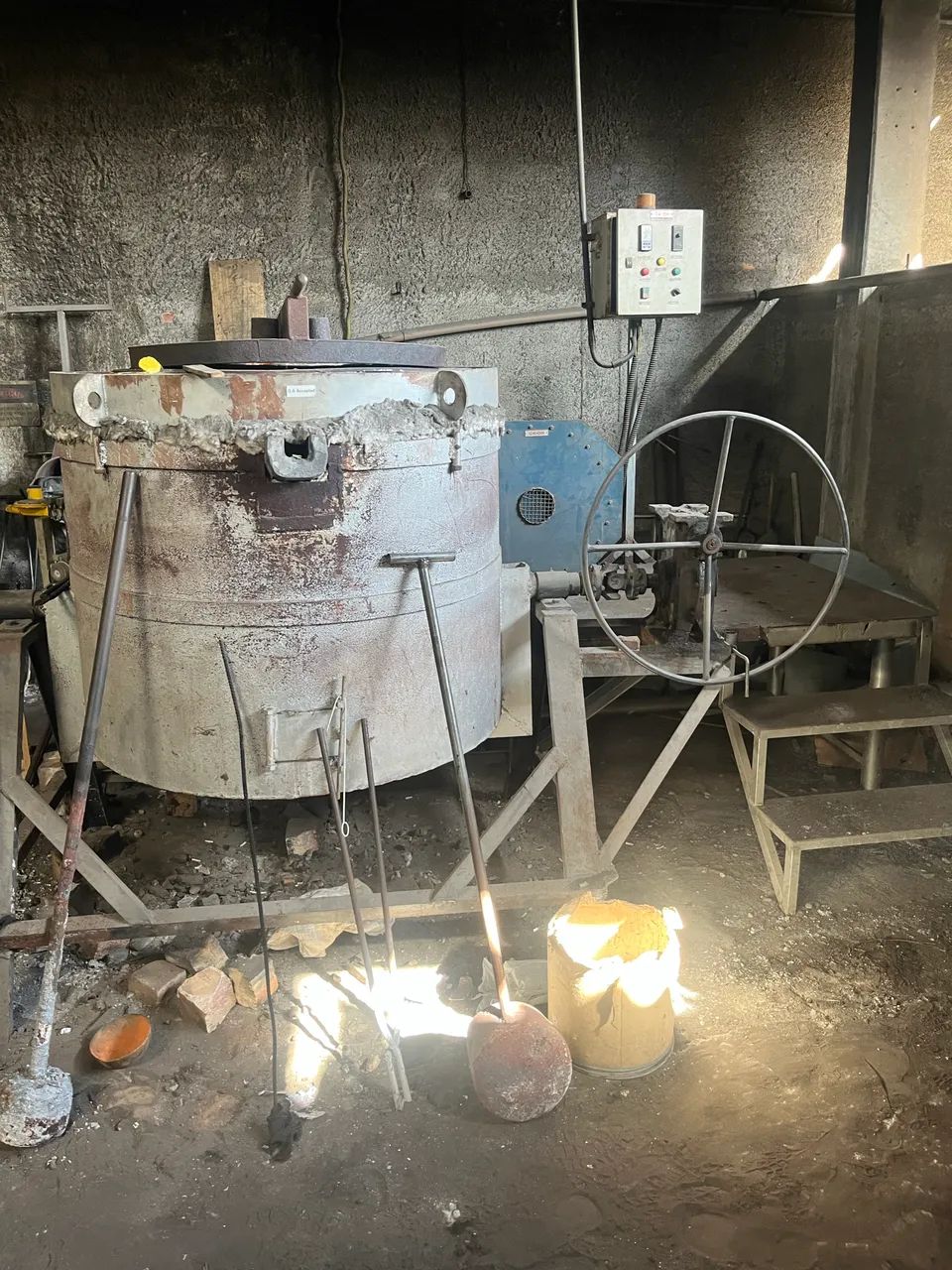 Forno a gás para fundição de aluminio - Foto 3