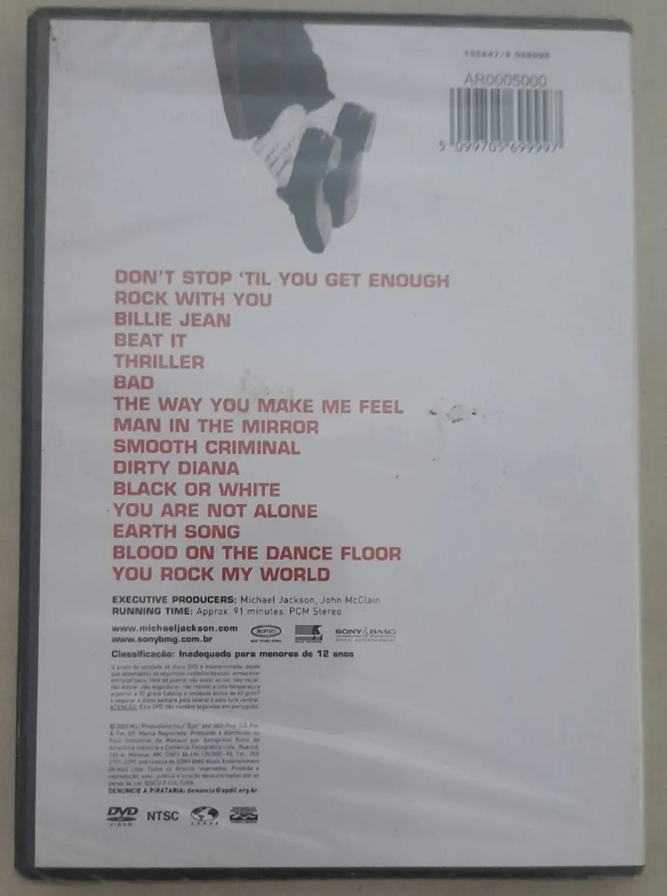 Michael Jackson Number Ones Dvd Novo Lacrado - Foto 2