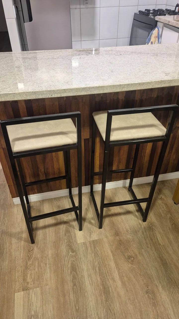 Banquetas altas para bancada - Foto 2