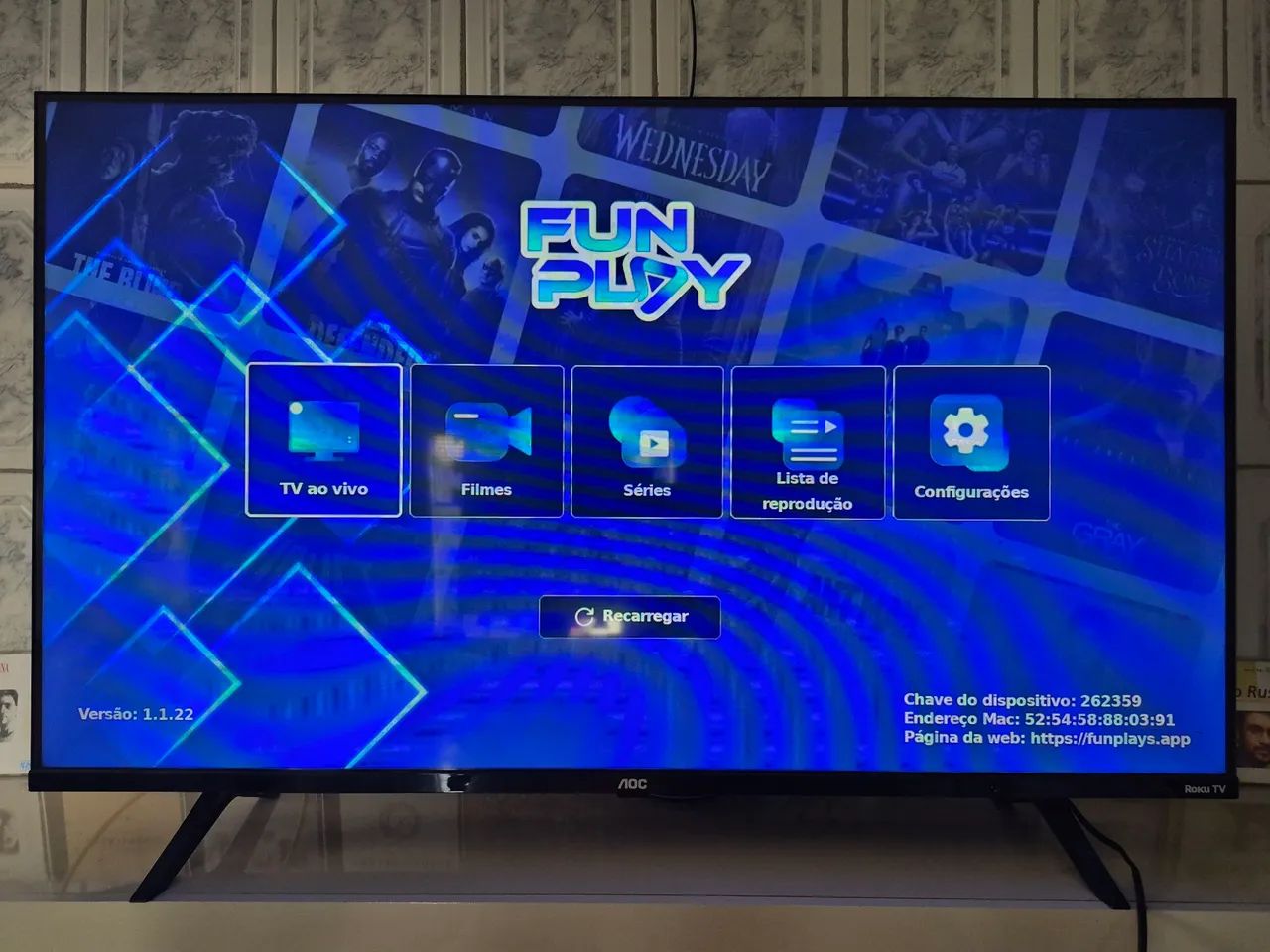 Smartv aoc 43 polegadas  - Foto 2