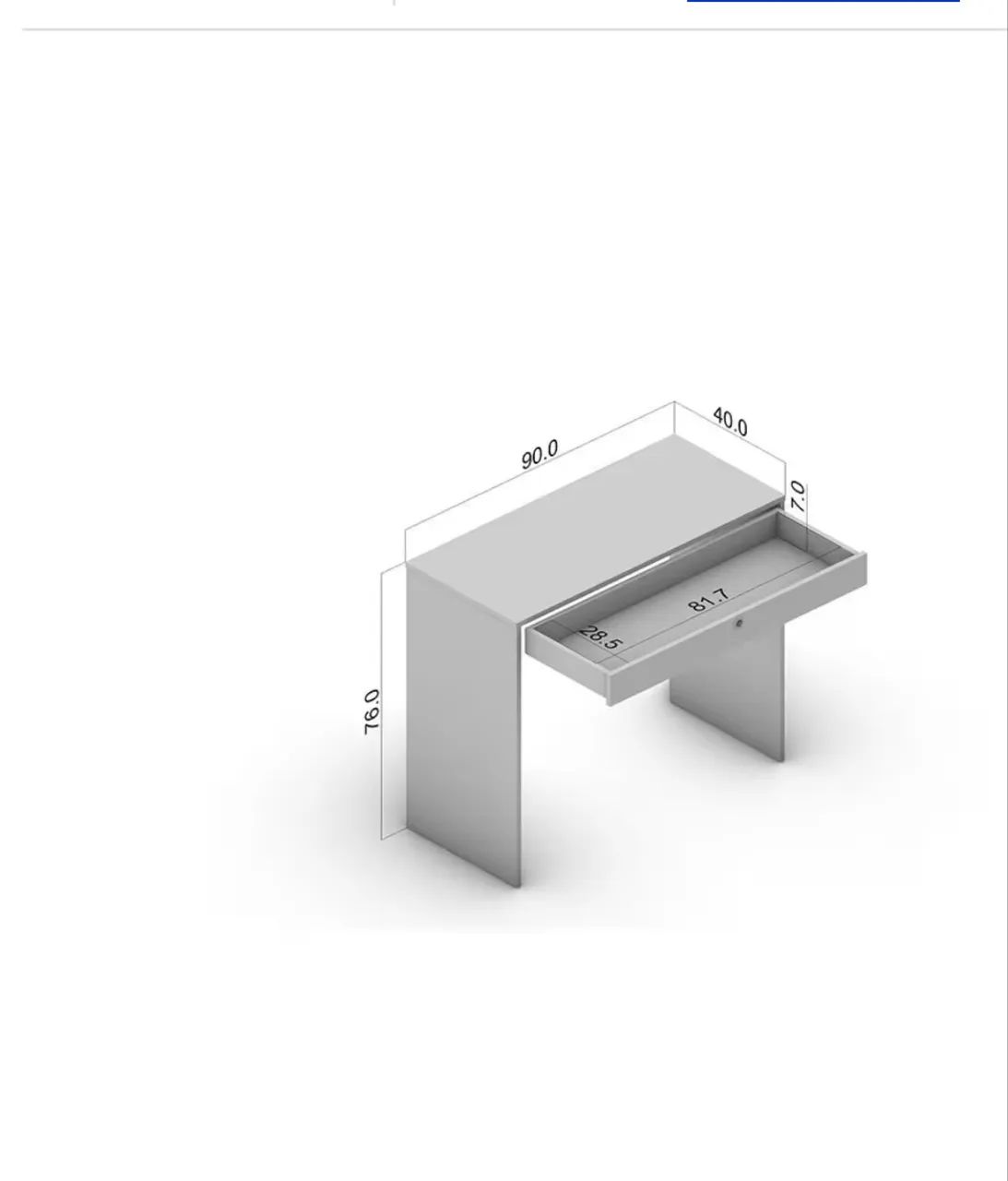Mesa escrivaninha  - Foto 5