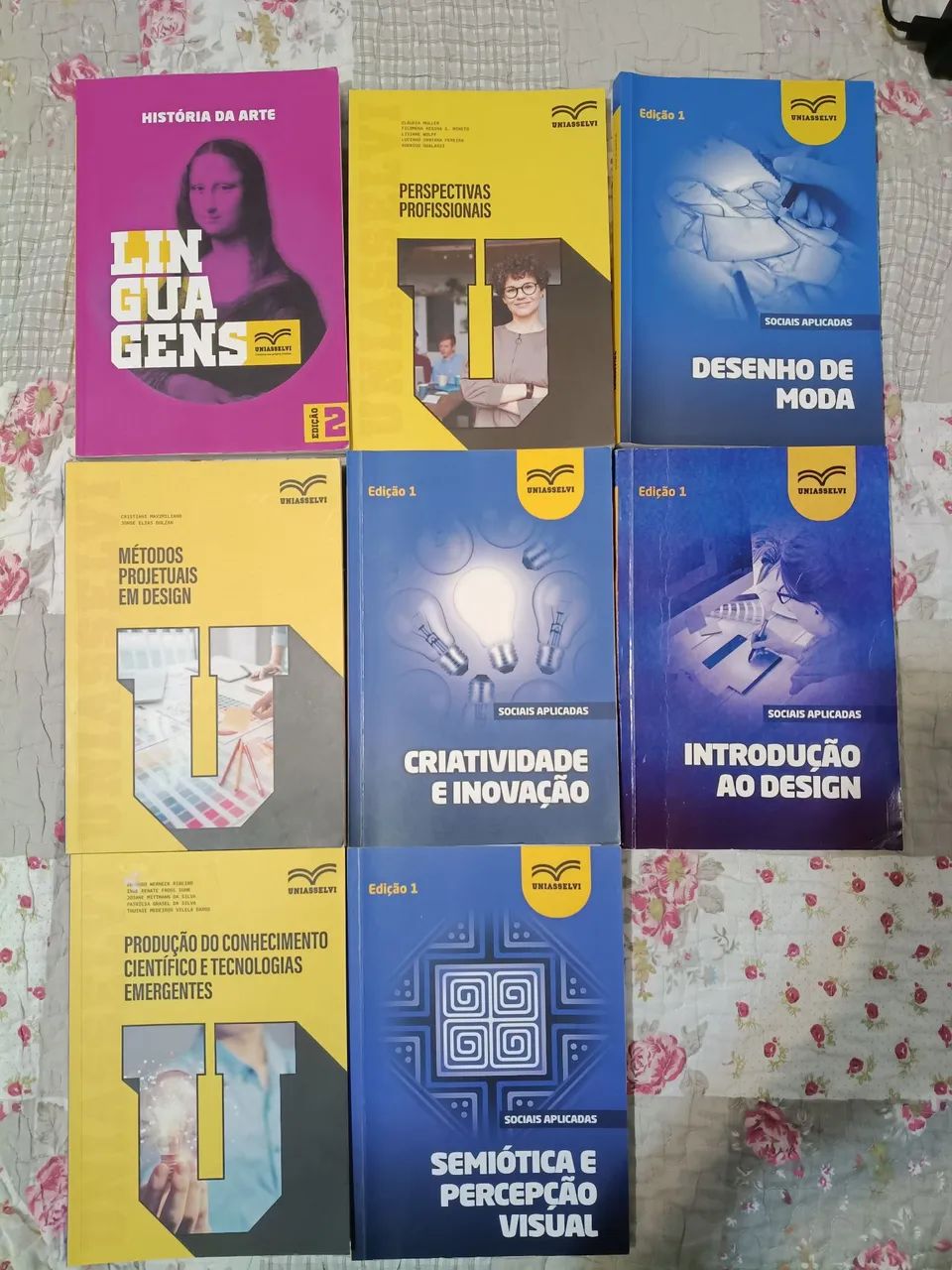 Livros Uniasselvi design de moda 