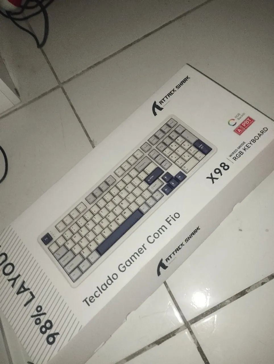 Teclado attack shark x98 - Foto 4
