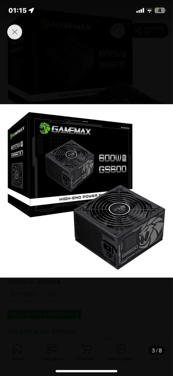 Vendo peças de PC