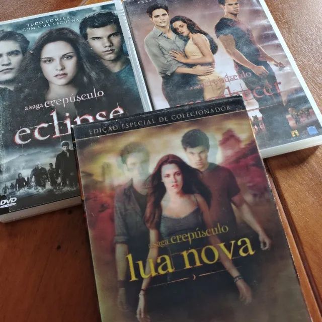 Dvd Coleção Crepúsculo 