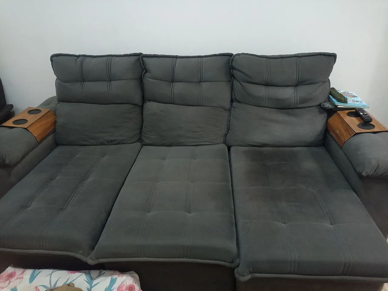 Sofá retrátil e reclinável - Foto 2