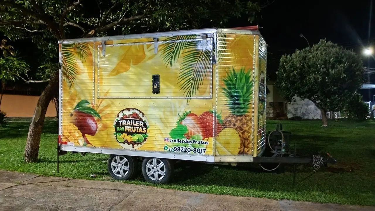 Trailer food truck
