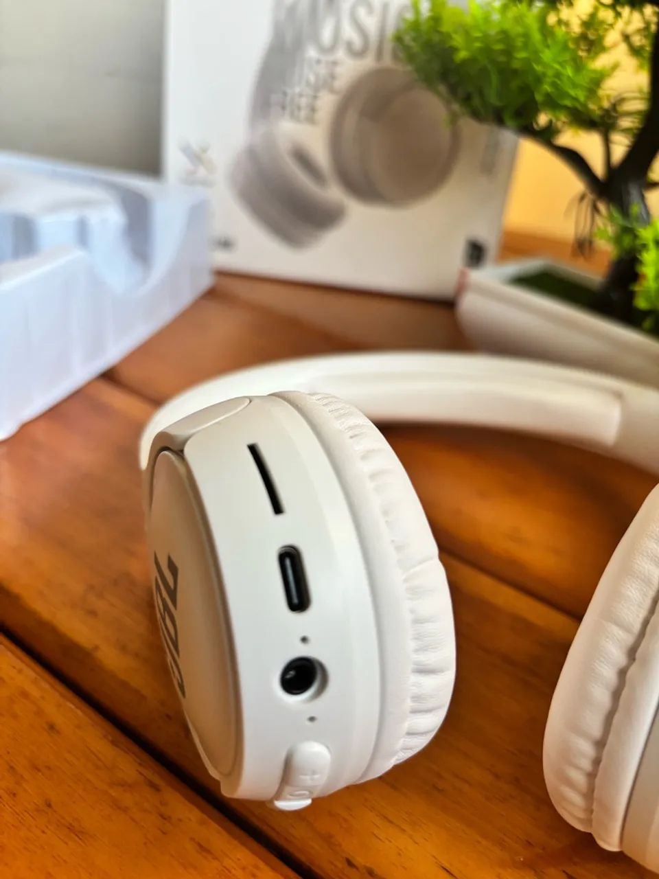 Fone de ouvido Bluetooth JBL- Branco - Foto 5
