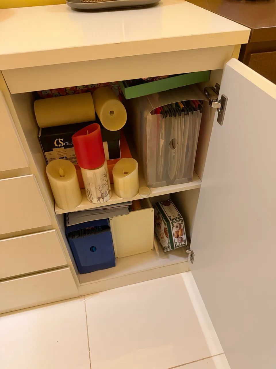 Cômoda de MDF branca  - Foto 4