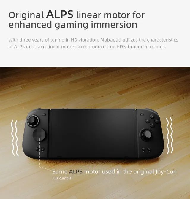 Joy-Cons MOBAPAD M6 HD Hall Effect NFC Amiibo para Nintendo Switch OLED Profissional - Foto 5