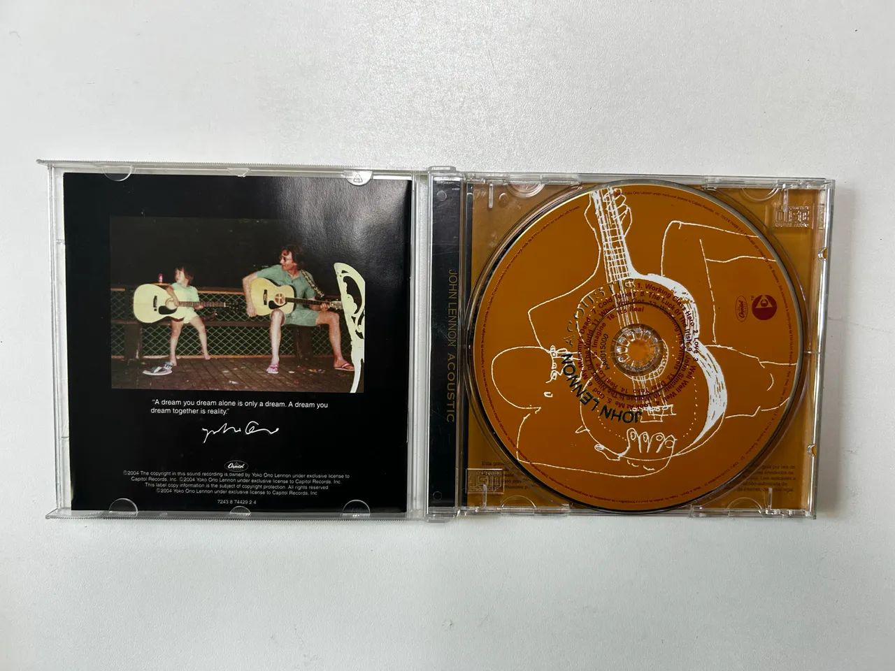 CD John Lennon - Acoustic - Foto 2