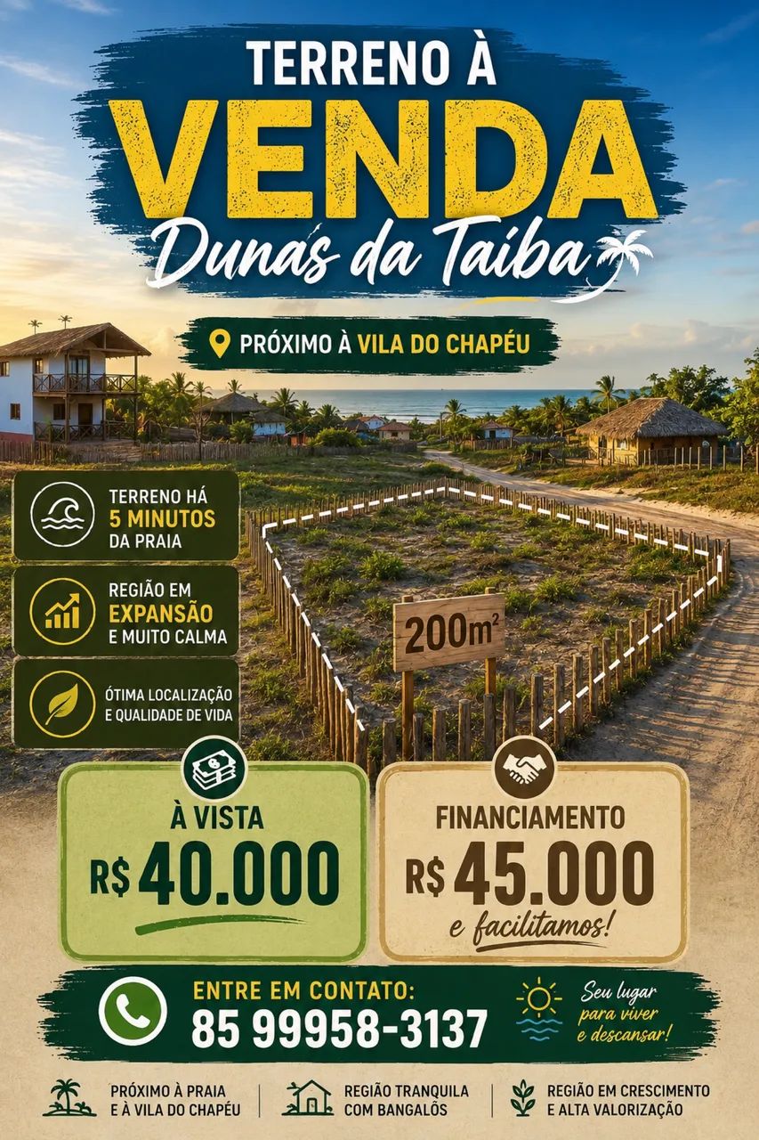 Terreno Na Taíba 