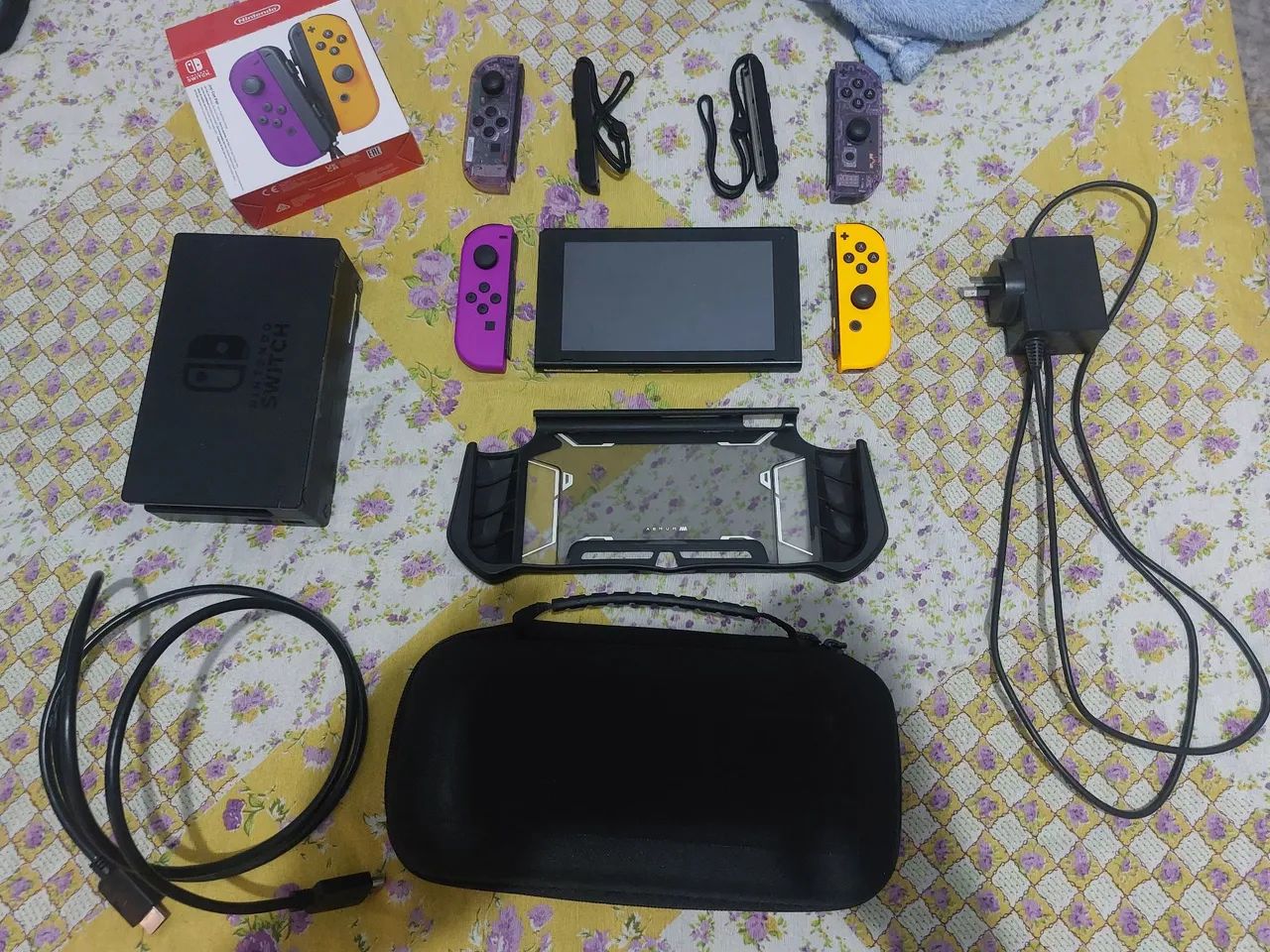 NINTENDO SWITCH V1 + ACESSÓRIOS - Foto 2
