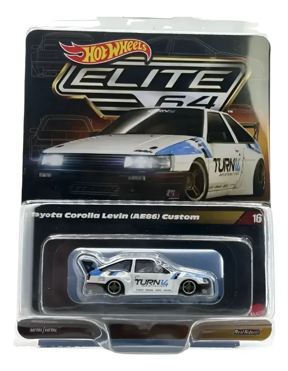 Mattel Creations Hw Elite 64 Toyota Corolla Levin Custom - Hobbies