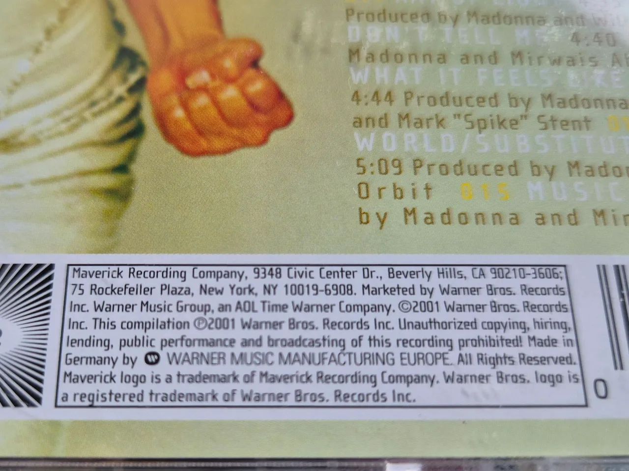 Cd Madonna GHV2 IMPORTADO  - Foto 2