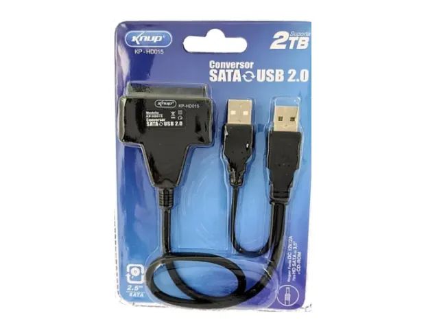 CABO CONVERSOR SATA USB KP-HD015