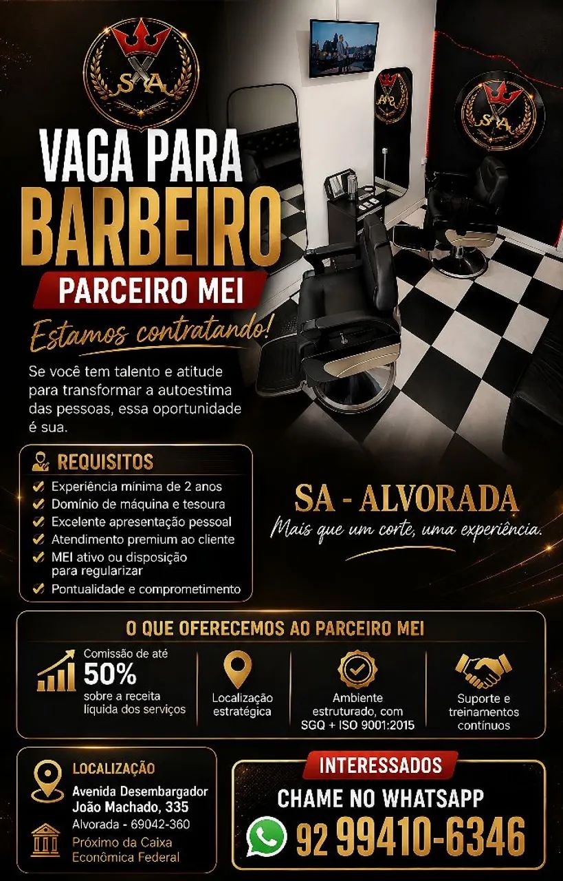 ATENÇÃO, BARBEIRO! 