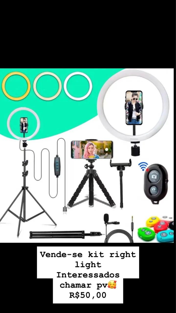 Vende-se kit Right light para iluminação 