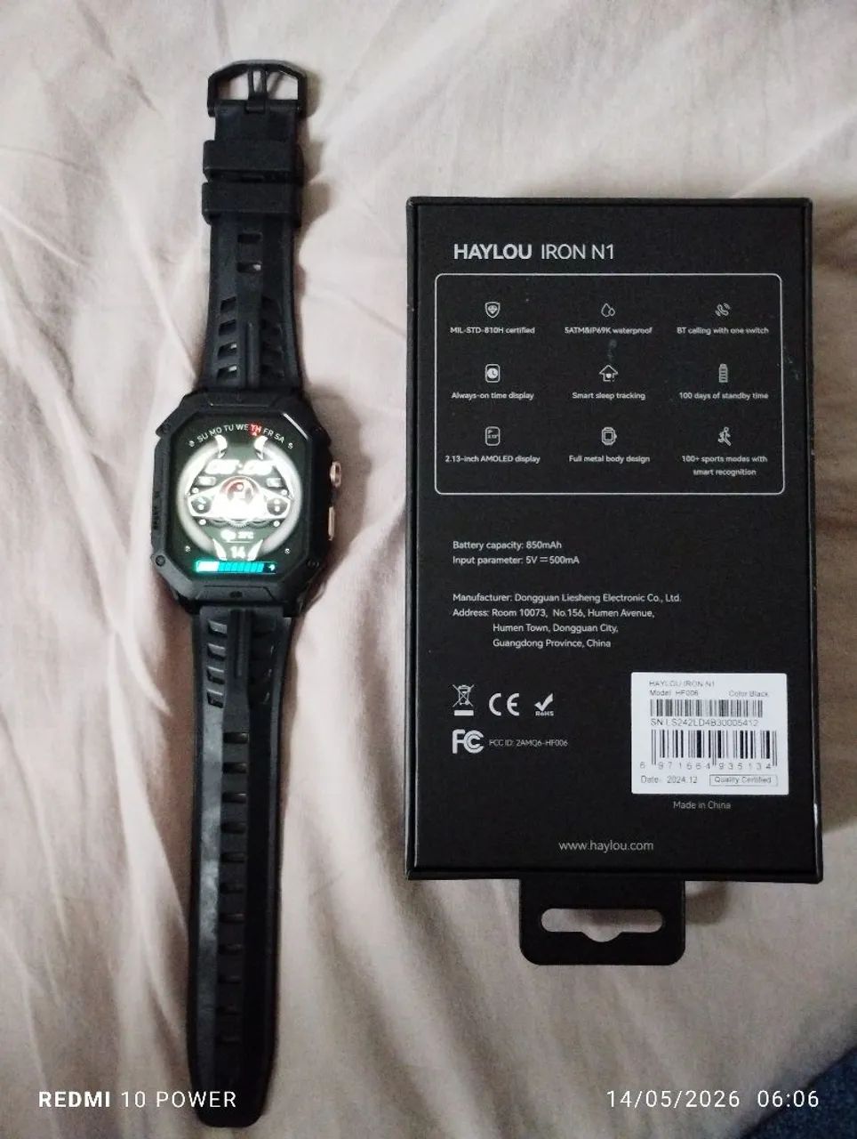 Smart Watch - Iron N1 - Haylou - Foto 2