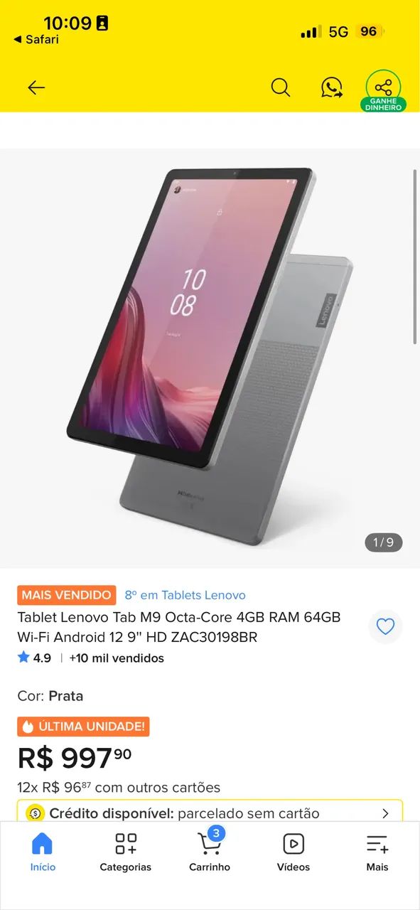 Tablet Lenovo