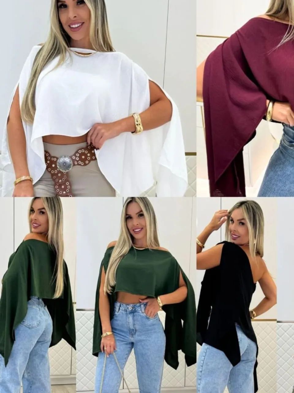 Blusas capa