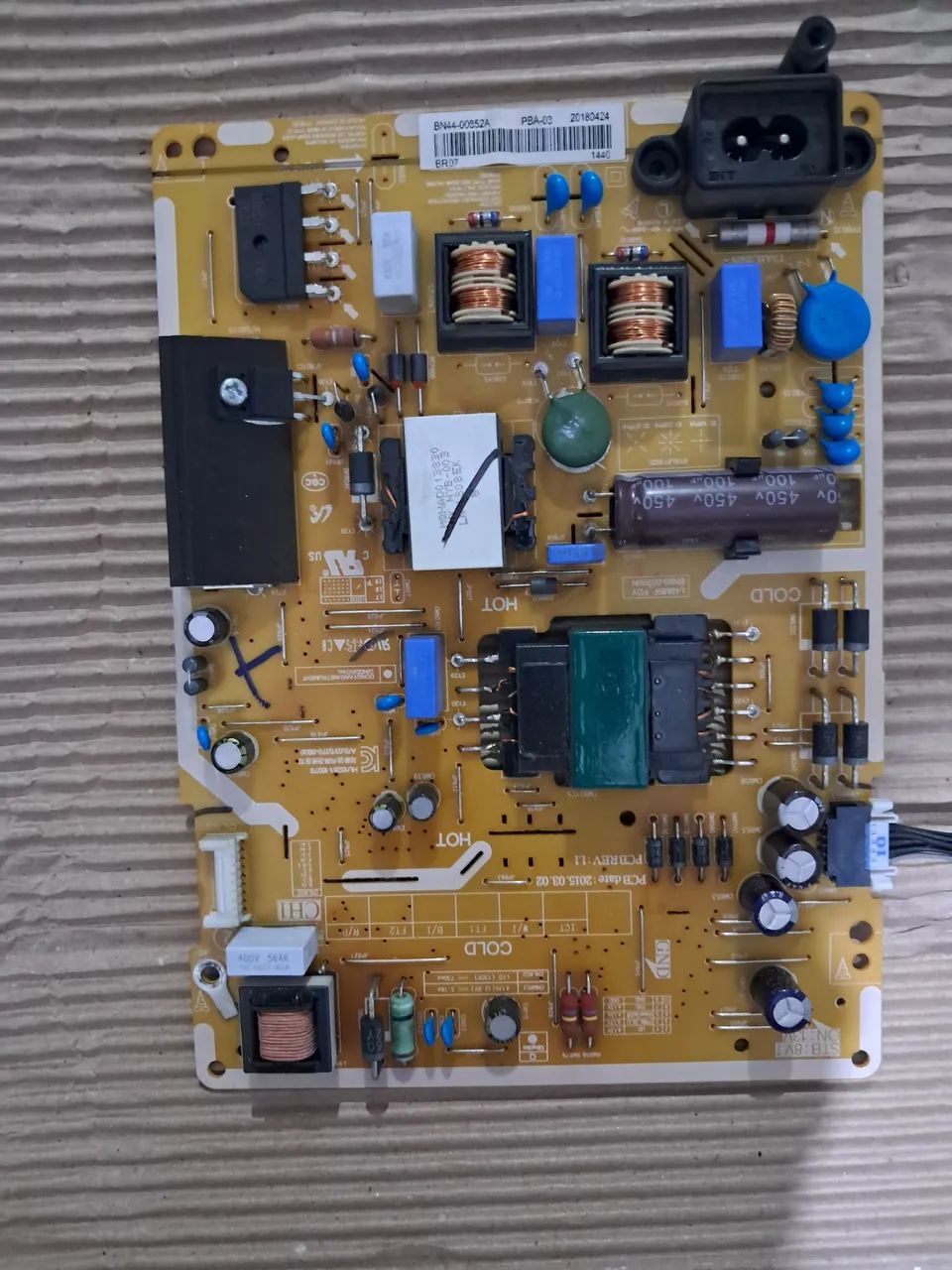 Placa  fonte tv sansug 43 un43j5200ag  Bn44-0085A - Foto 5