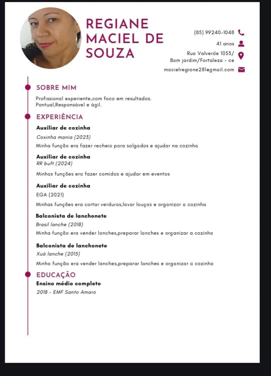 Auxiliar de cozinha  - Foto 2