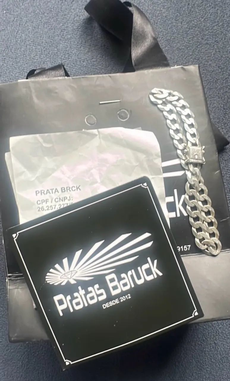 Pulseira de Prata 8mm
