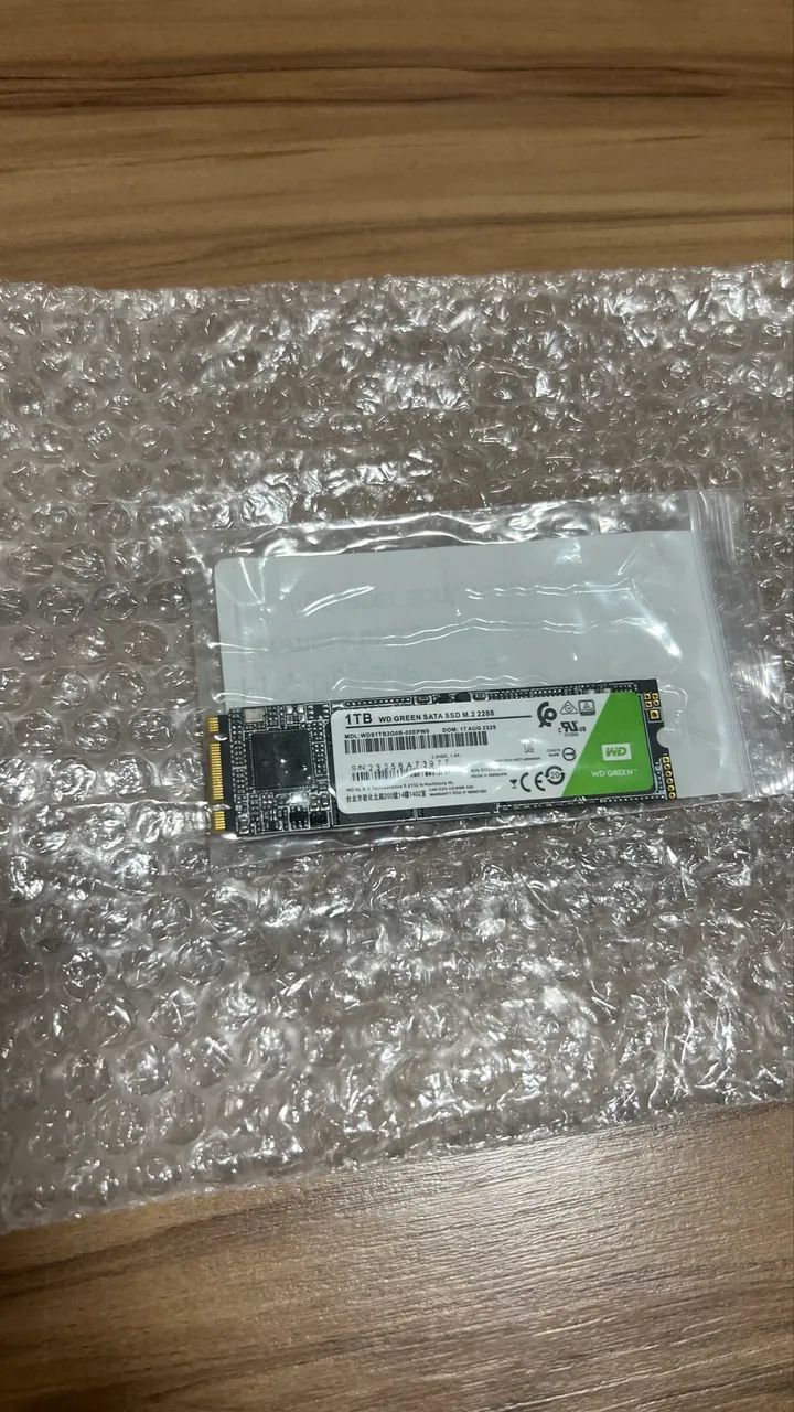 SSD M.2 WDGREEN 1TB 100%  - Foto 3